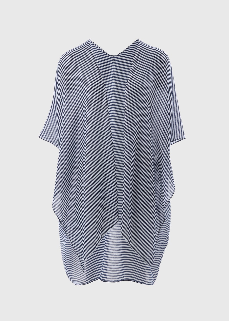 Navy Stripe Kimono