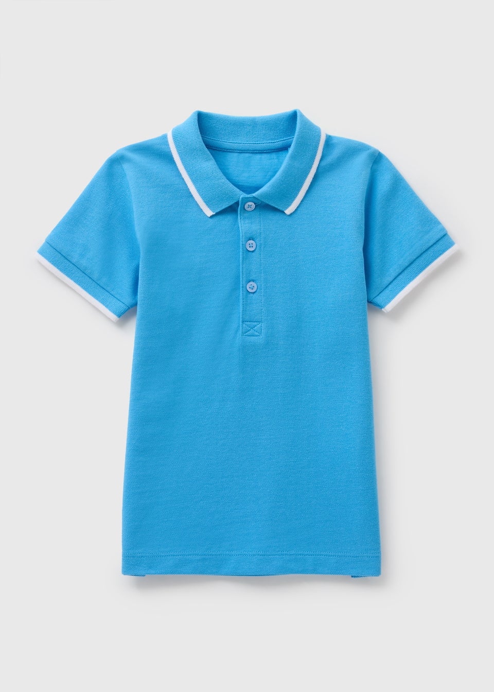 Boys Blue Casual Polo Shirt