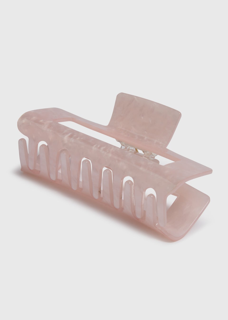Pink Pretty Resin Hair Clamp