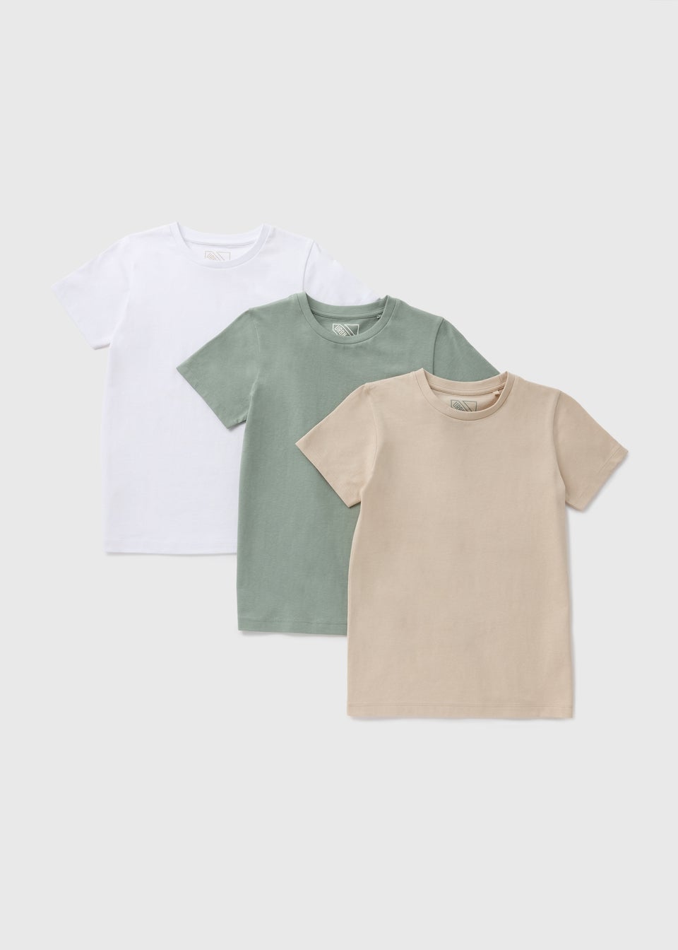 Boys Multicolour Plain T-Shirts (7-15yrs)