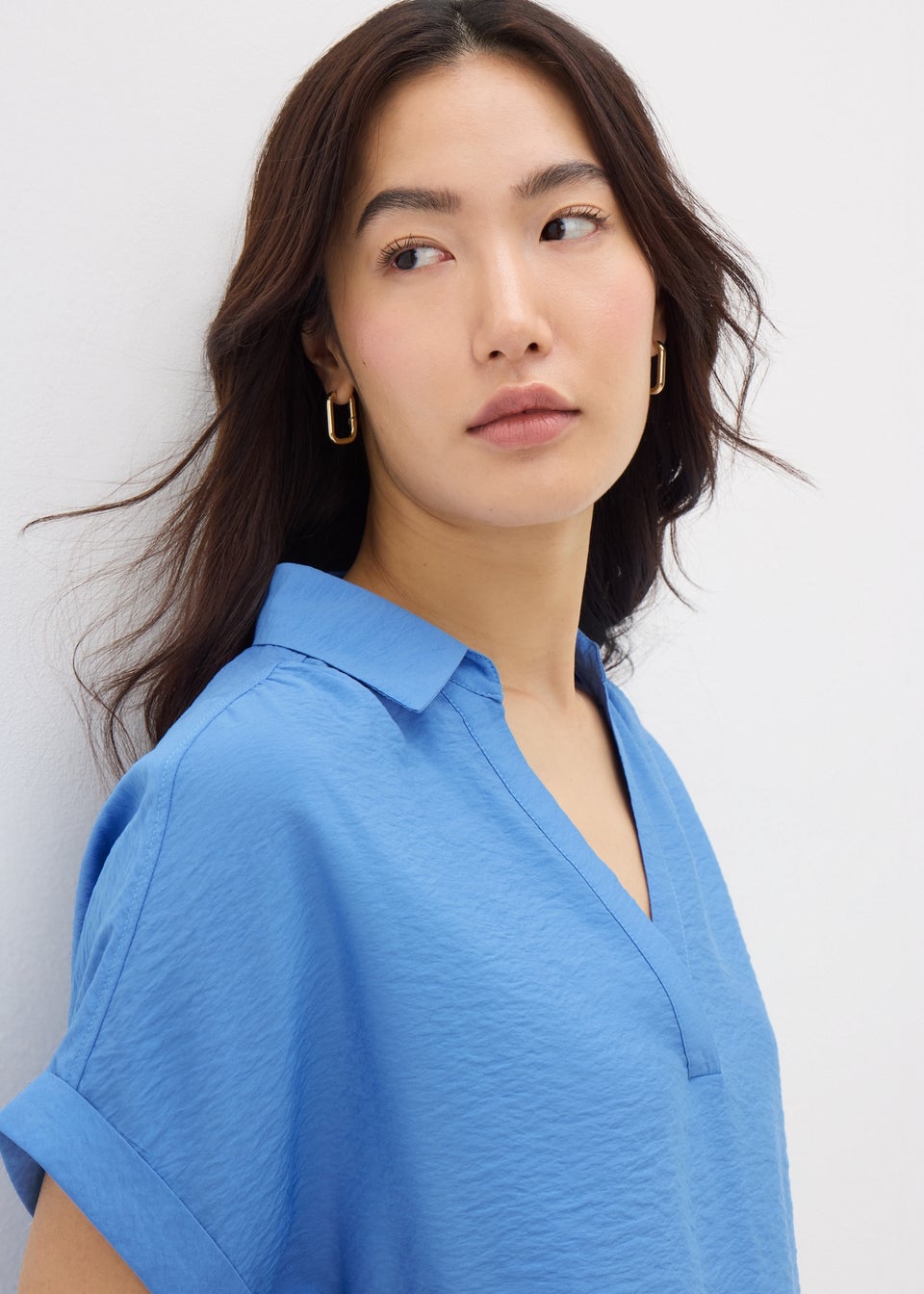 Blue Et Vous Popover Blouse