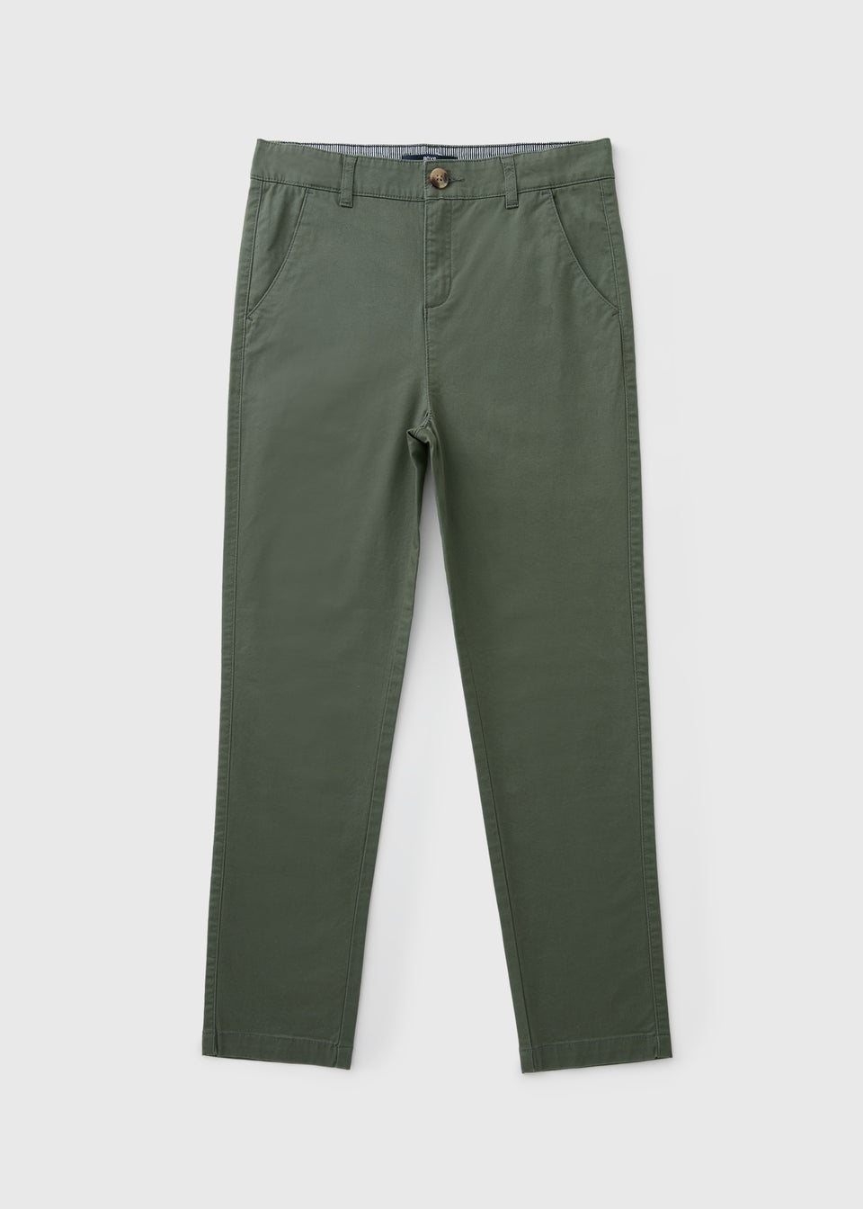 Boys Khaki Chino Trousers (7-15yrs)