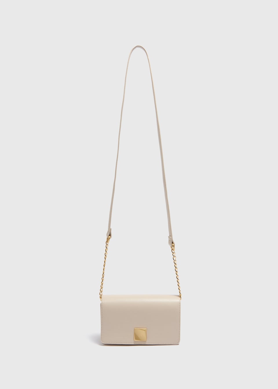 Stone Gold Hardware Cross Body Bag