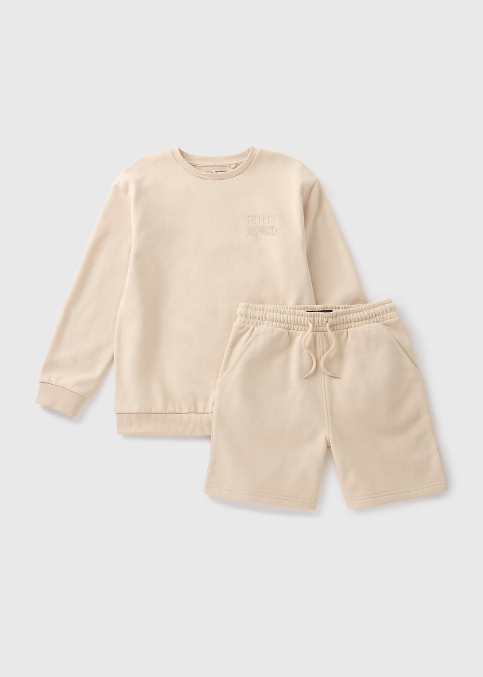 Boys Blue LA Sweatshirt & Shorts Set (7-15yrs)