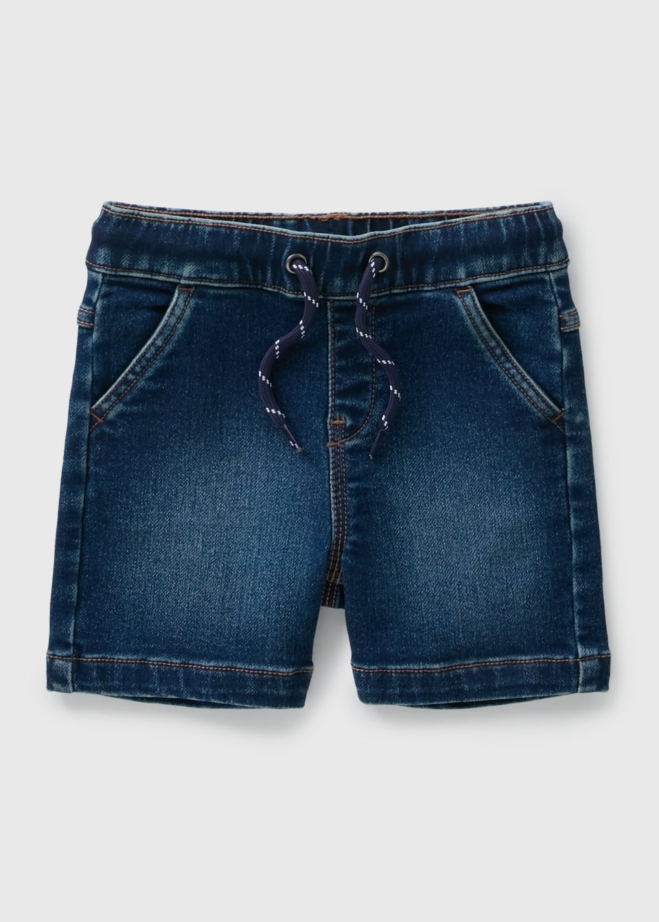 Boys Dark Wash Denim Shorts (1-7yrs)