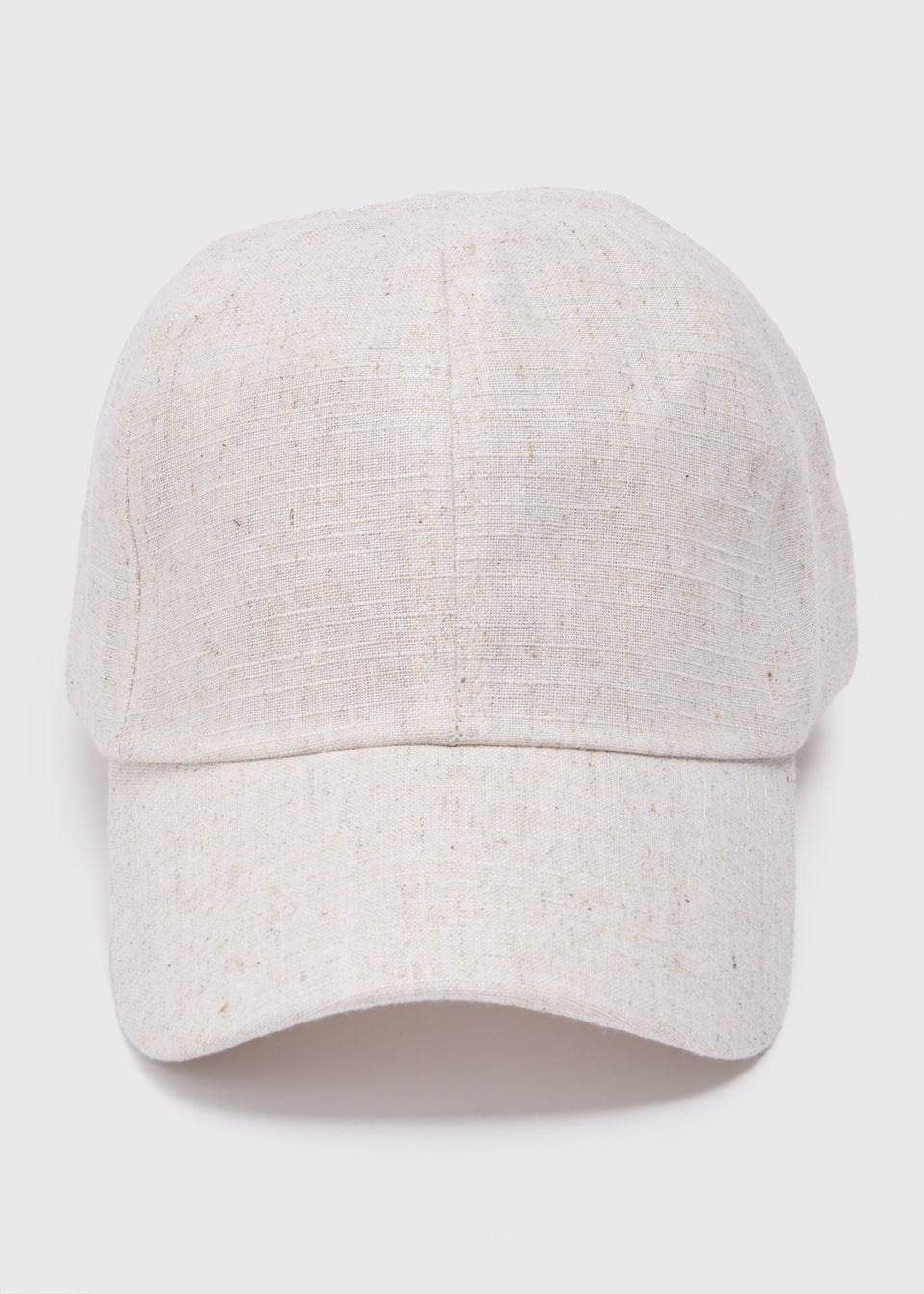 Stone Linen Look Cap