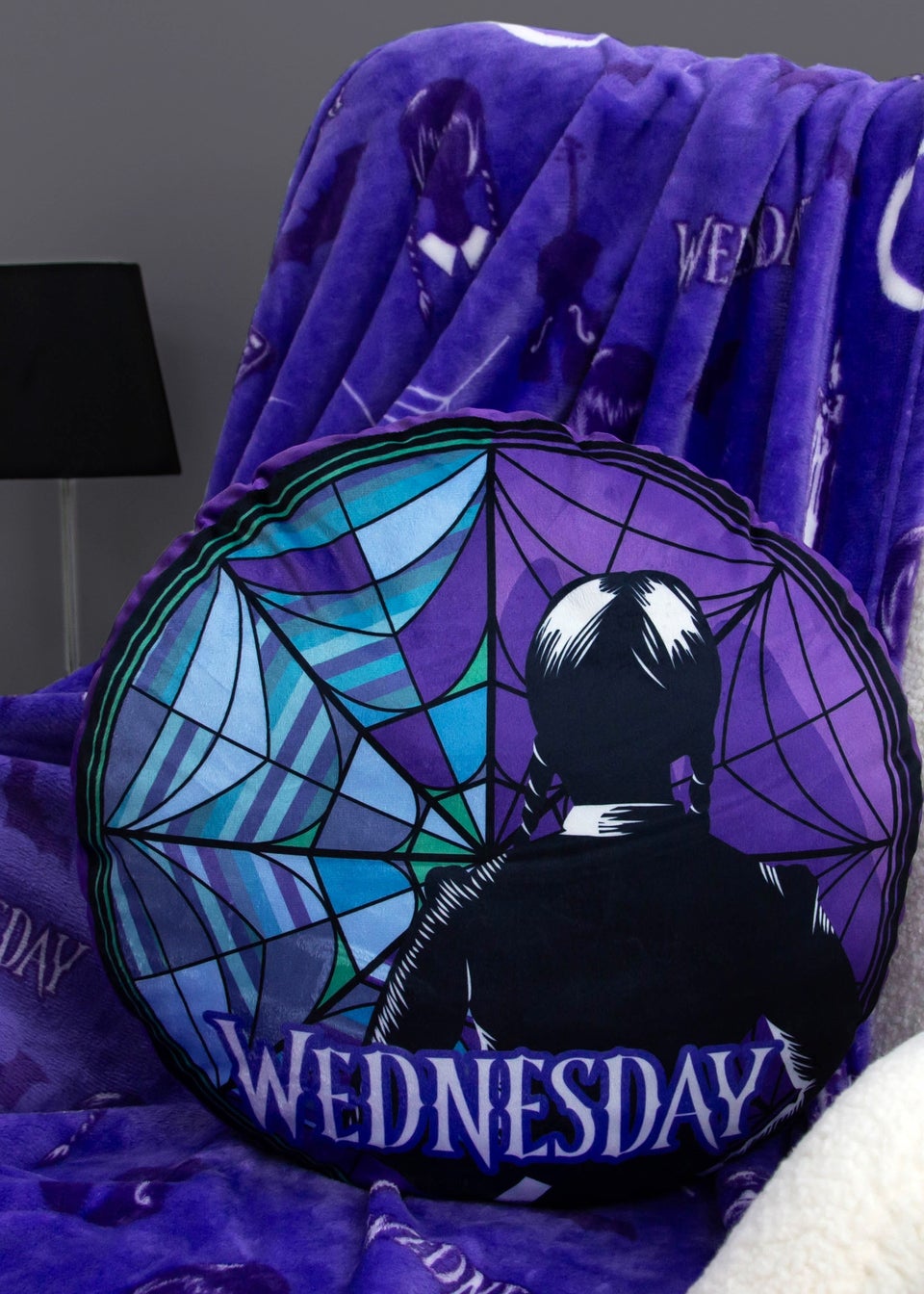 Wednesday Decorative Shaped Cushion 40cm