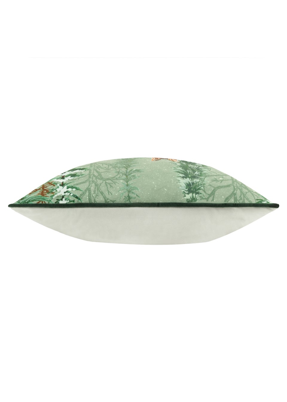 furn. Lodge Wood Fox Filled Cushion (30xm x 60cm)