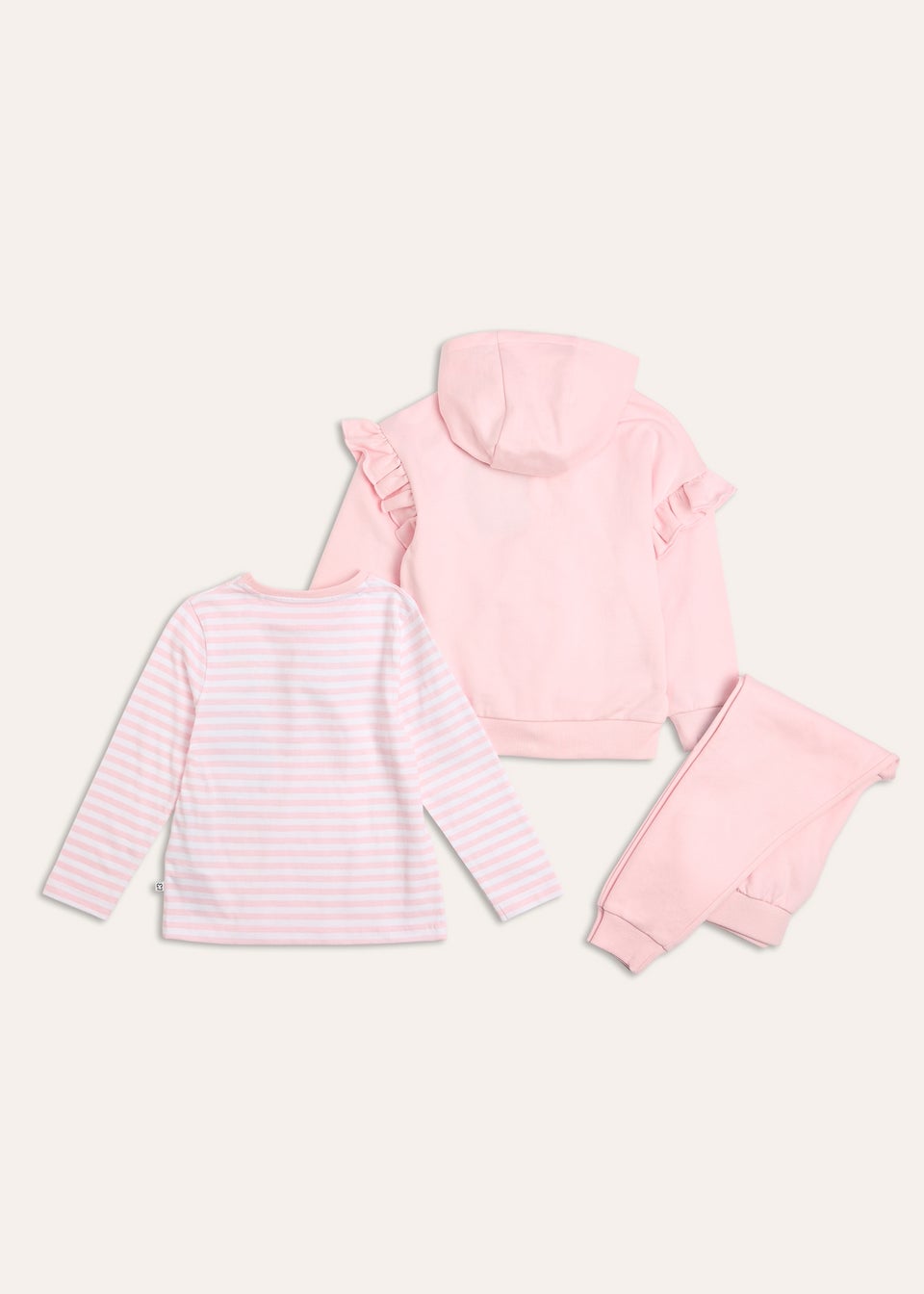Peppa Pig Girls 3 Piece Jogger Daywear Set