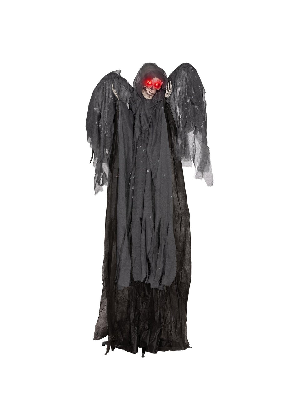 HOMCOM Winged Grim Reaper Outdoor Halloween Decoration (195cm 77")