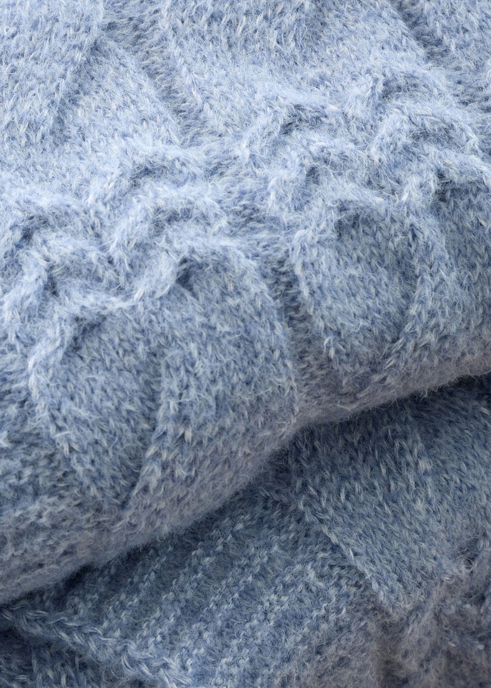 Chunky knit throw matalan sale