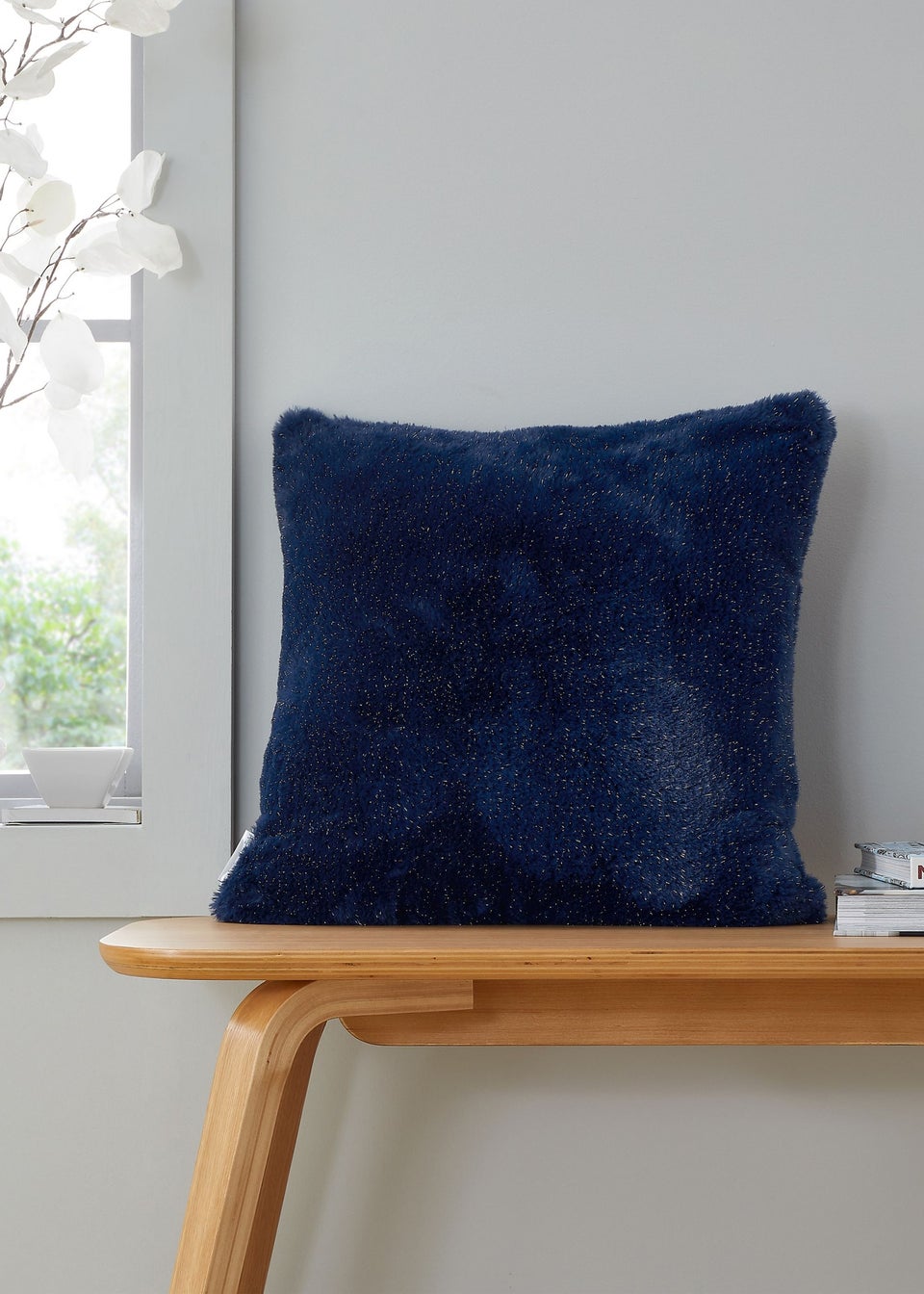 Navy cushions matalan online