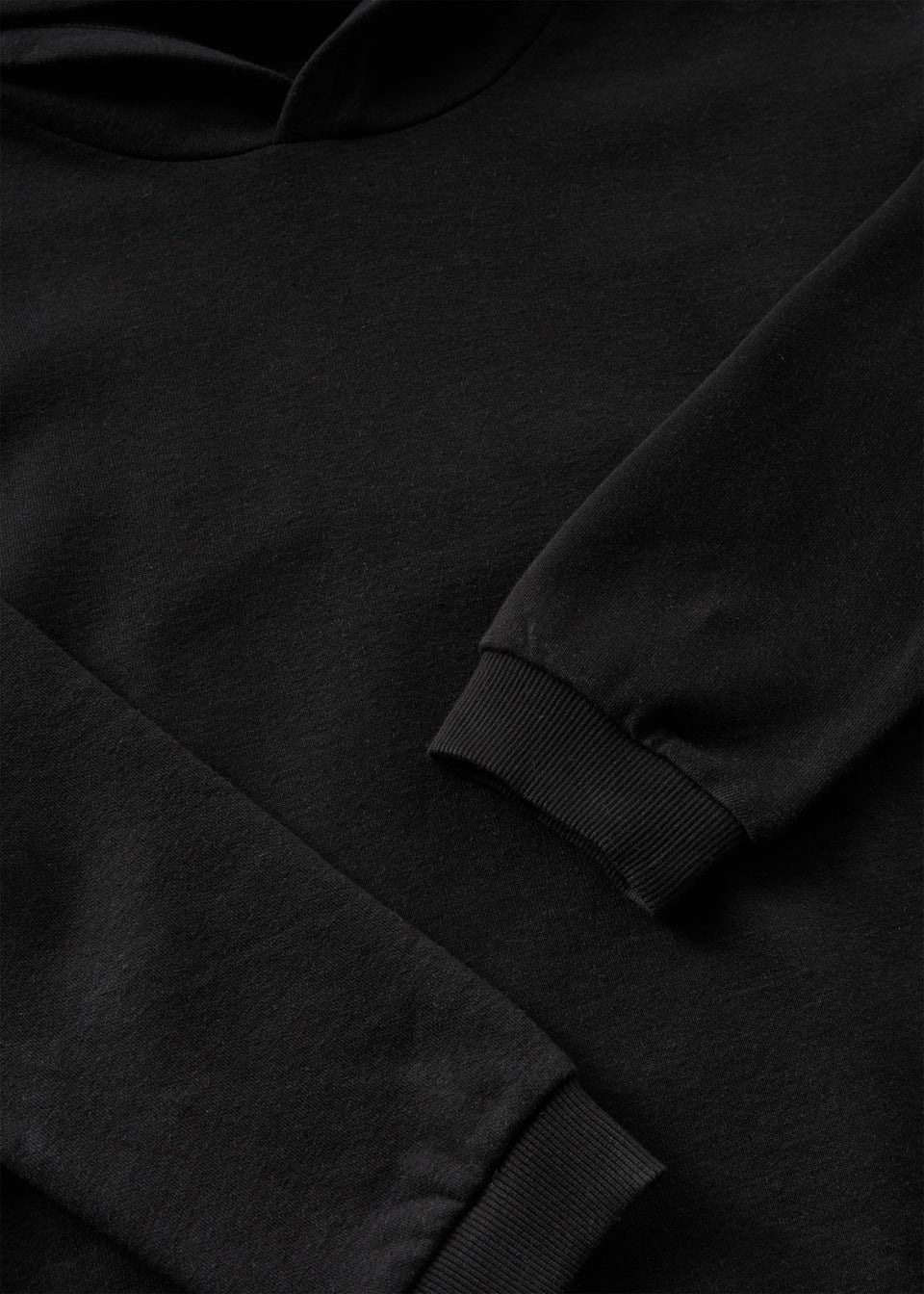 Boys Black Basic Hoodie (7-15yrs)