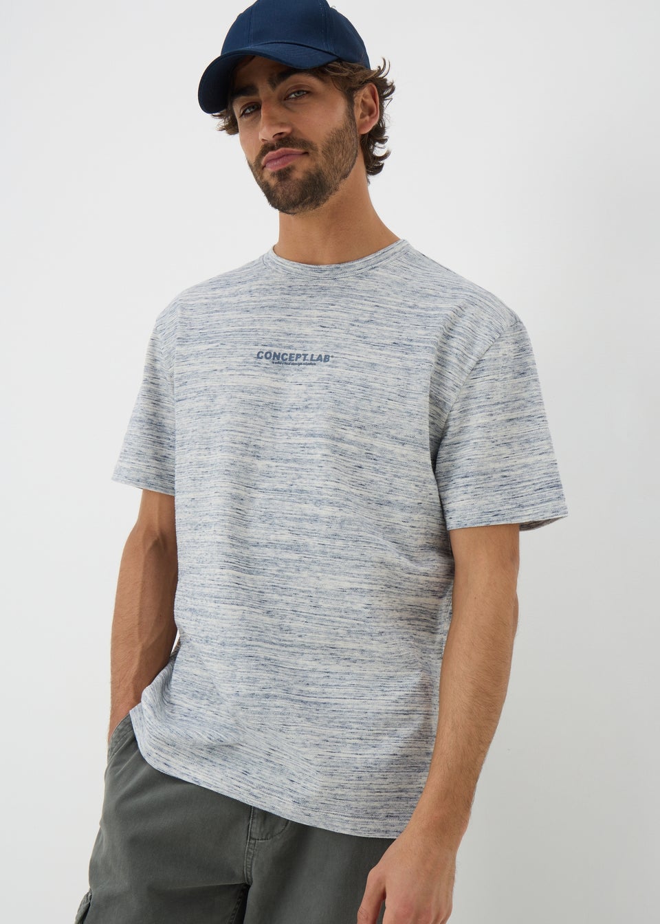 Light Grey Space Dye T-Shirt