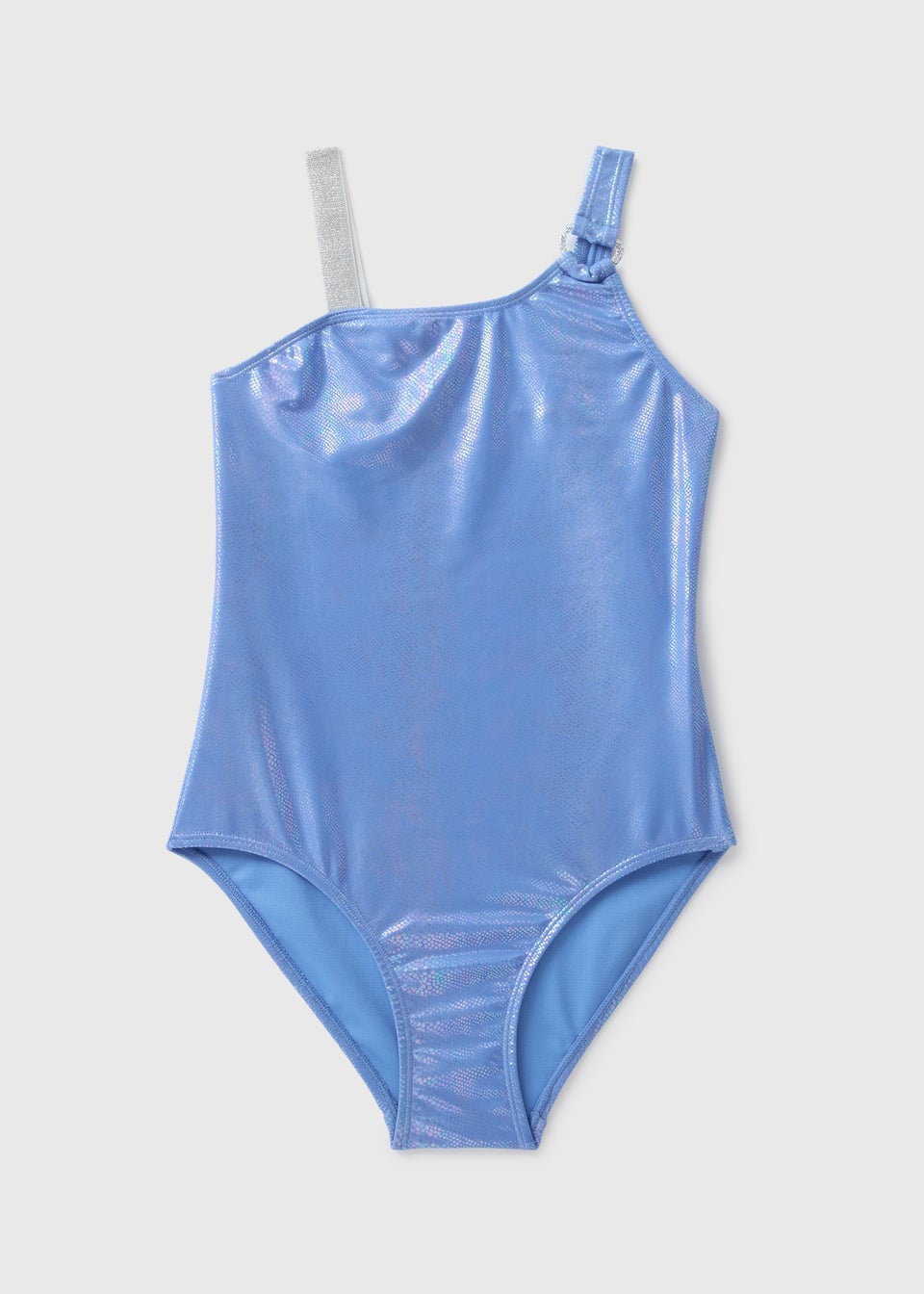 Girls Blue Snake Print Swimsuit (7-15yrs)