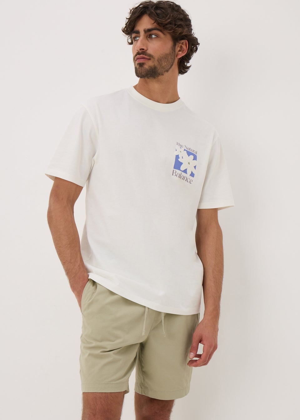 Stone Drawcord Chino Shorts