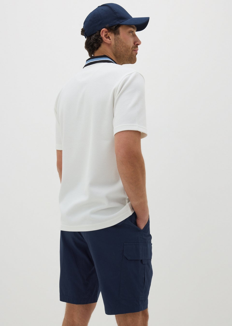 Navy Cargo Shorts