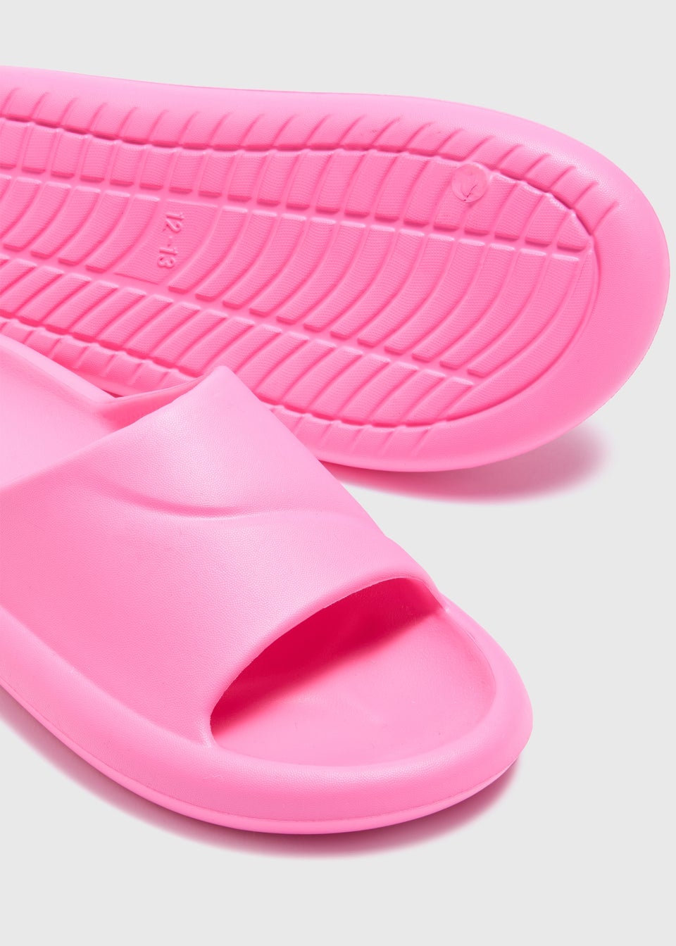 Girls Pink Sliders (Older 1-13)