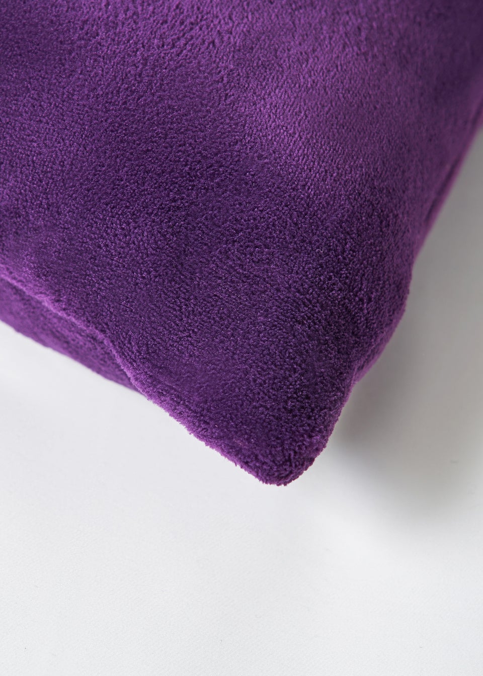 BHS Microfleece Plum Cushion (45x45cm)