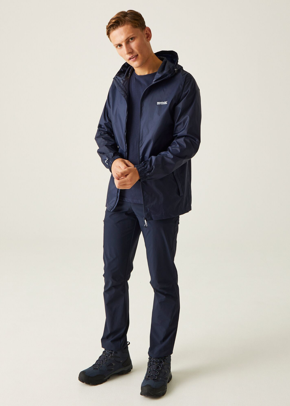 Regatta Navy Pack-It III Waterproof Breathable Isolite Jacket