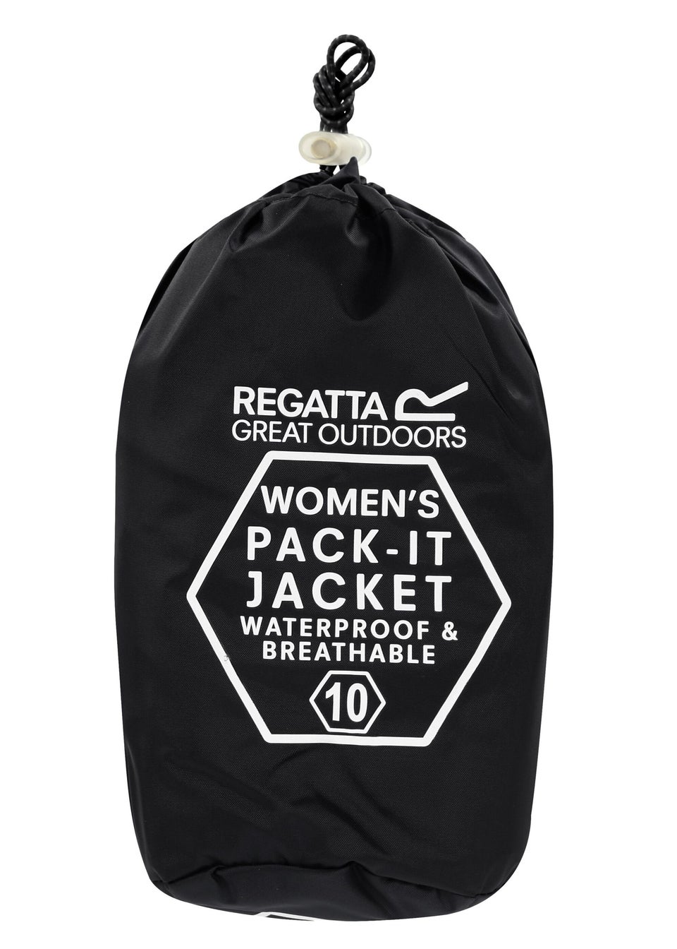 Regatta Black Pack It III Waterproof Jacket