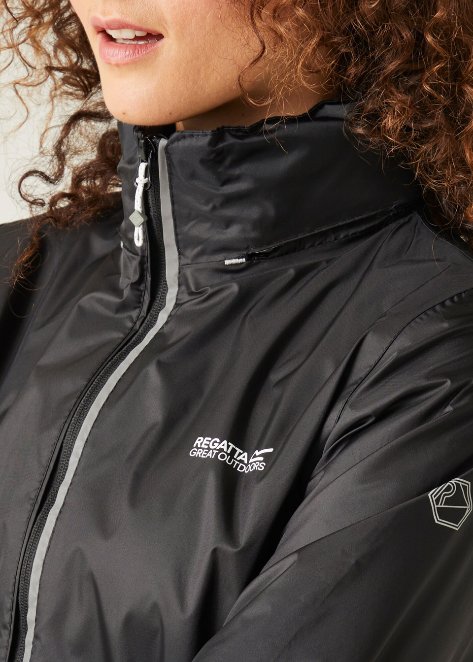 Regatta Black Women's Corinne IV Waterproof Breathable Isolite Jacket