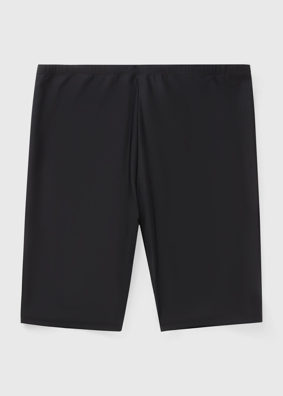 Black Knee Length Swim Shorts