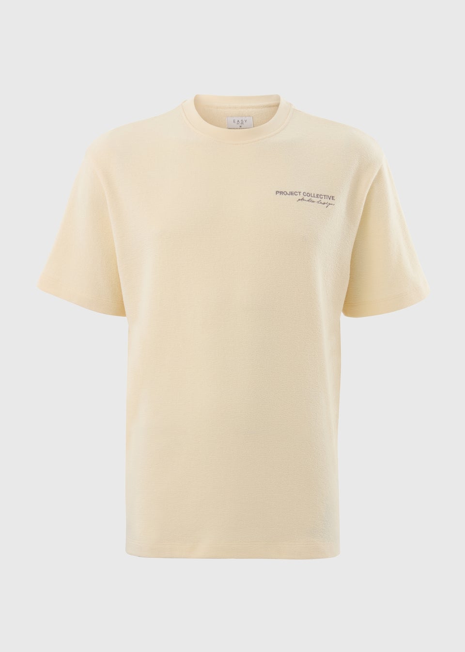 Ecru Project Collective Textured T-Shirt