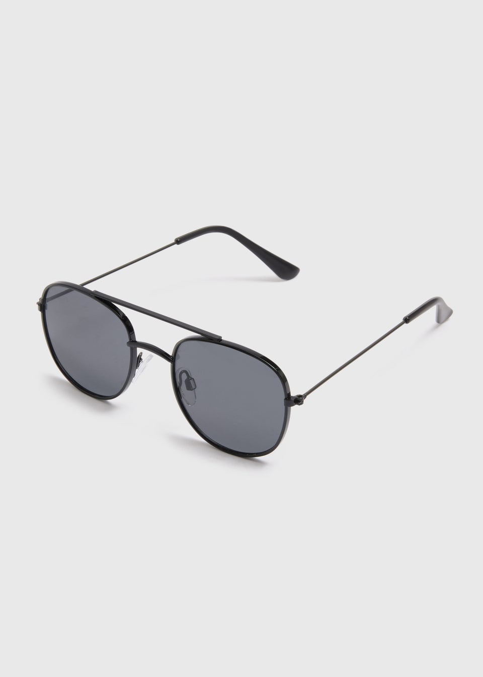 Boys Black Aviator Sunglasses