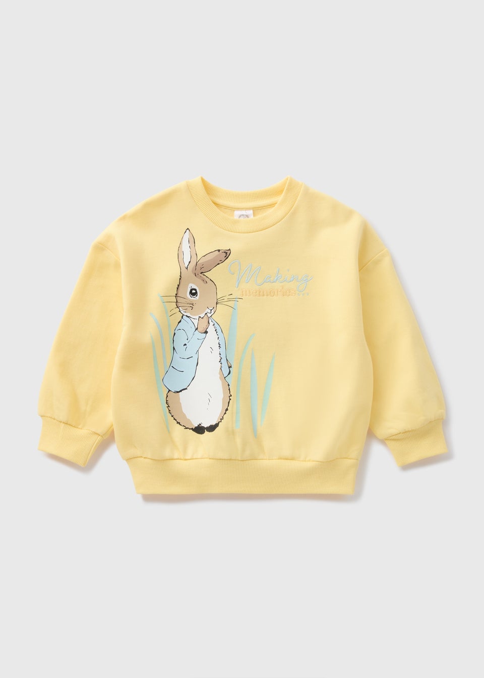 Peter Rabbit Unisex Yellow Sweatshirt (1-5yrs)