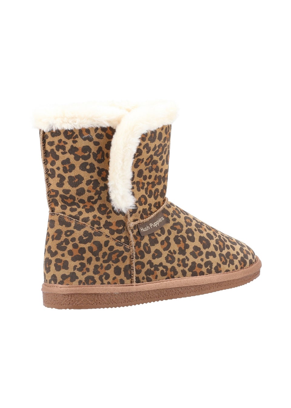 Hush Puppies Brown Ashleigh Slipper Bootie Matalan