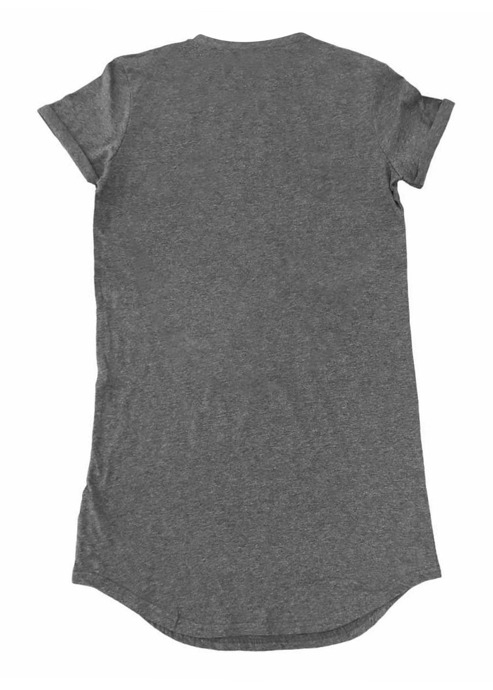 Dark grey tshirt dress clearance