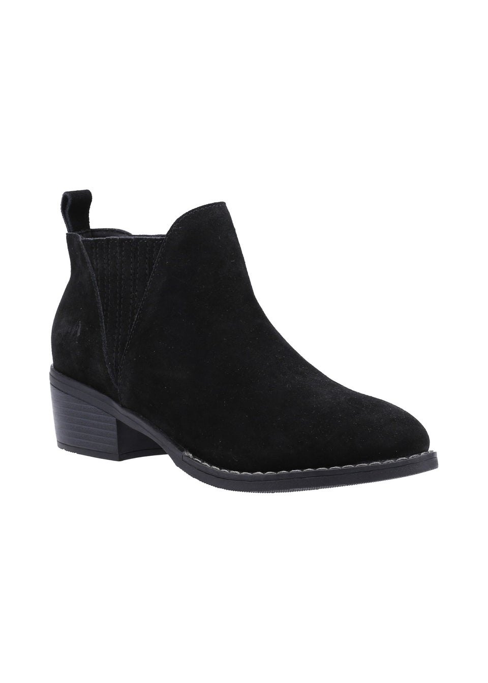 Hush Puppies Black Isobel Ankle Boot