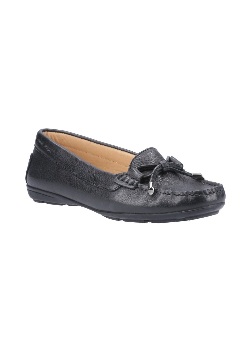 Hush Puppies Black Maggie Toggle Shoe
