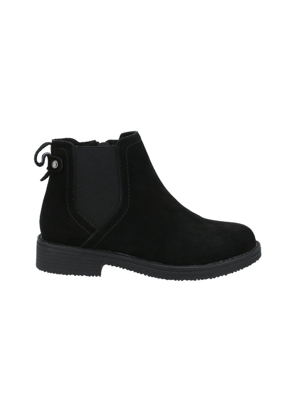 Hush Puppies Black Maddy Ladies Ankle Boots