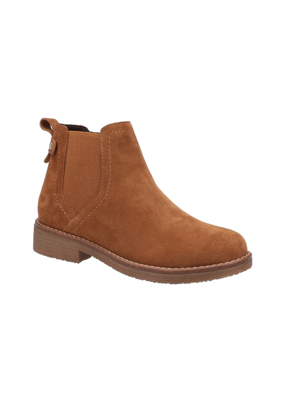 Hush Puppies Brown Maddy Ladies Ankle Boots