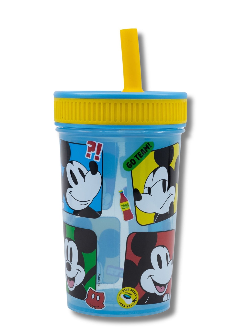 Disney Blue Mickey Mouse Dinner Set Matalan