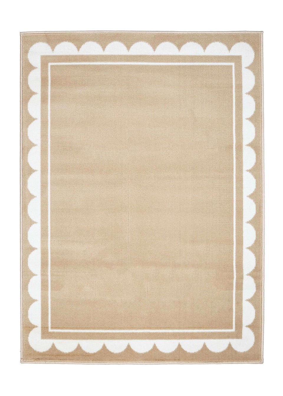 Homemaker Scallop Champagne Rug
