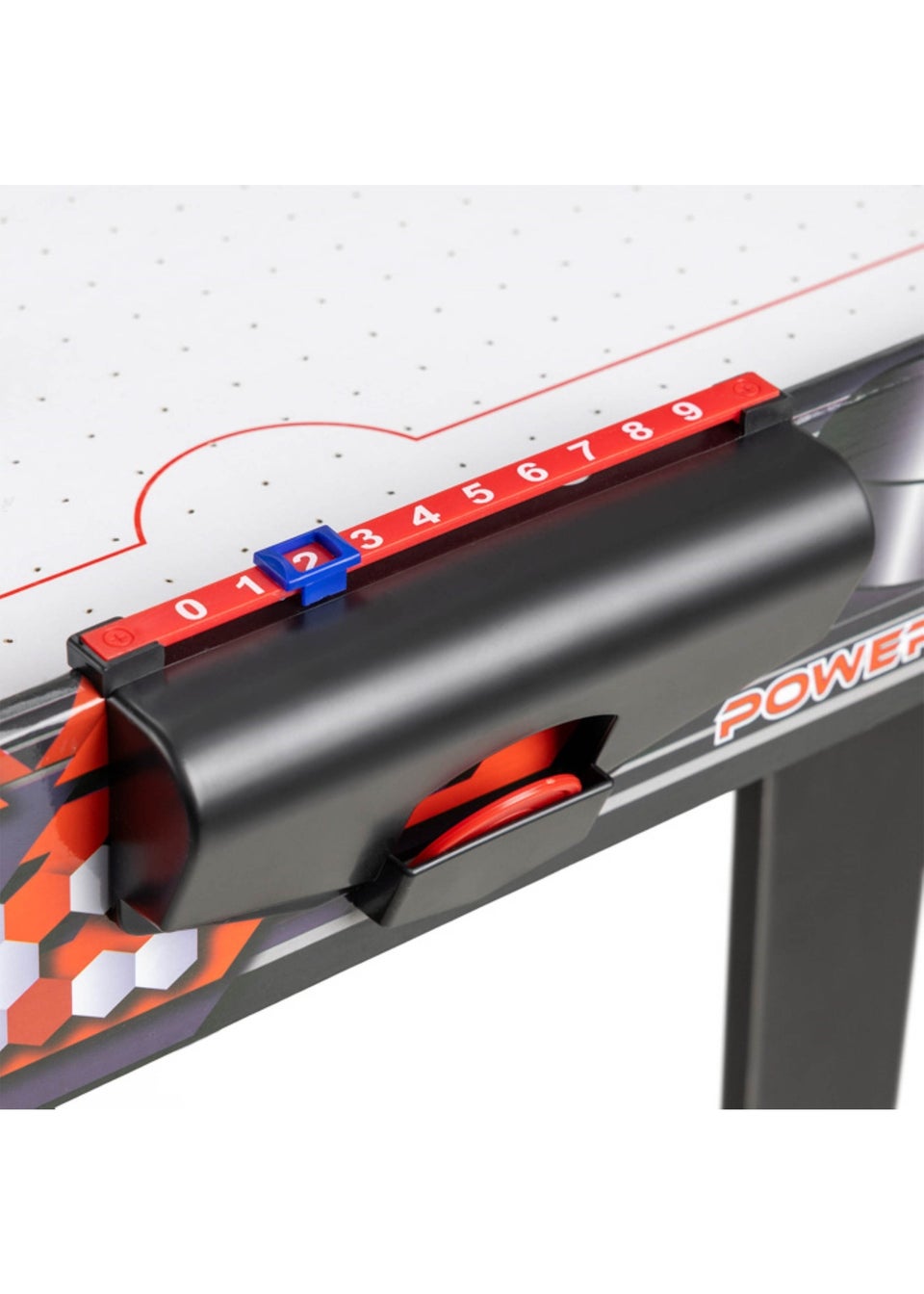 Power Play White/Black Stand Up Air Hockey Games Table (3ft)