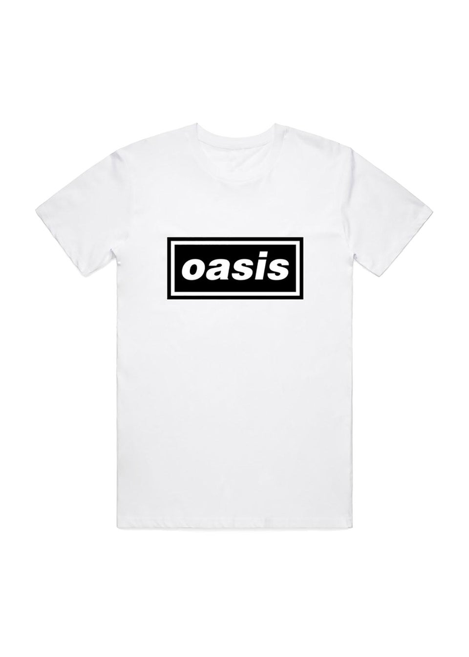 Oasis White Decca T-Shirt