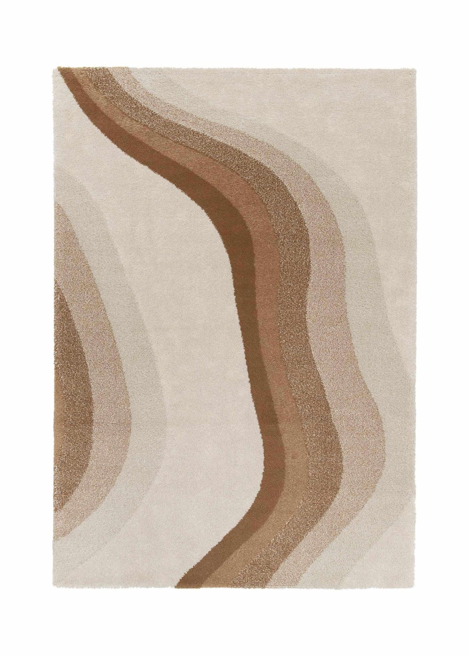 Homemaker Sol Wave Terracotta Rug