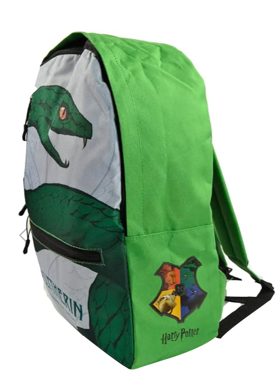Harry Potter Green Intricate Houses Slytherin Backpack 40 x 30 x 12cm Matalan