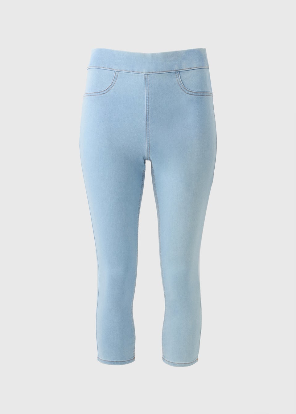 Lightwash Cropped Jeggings