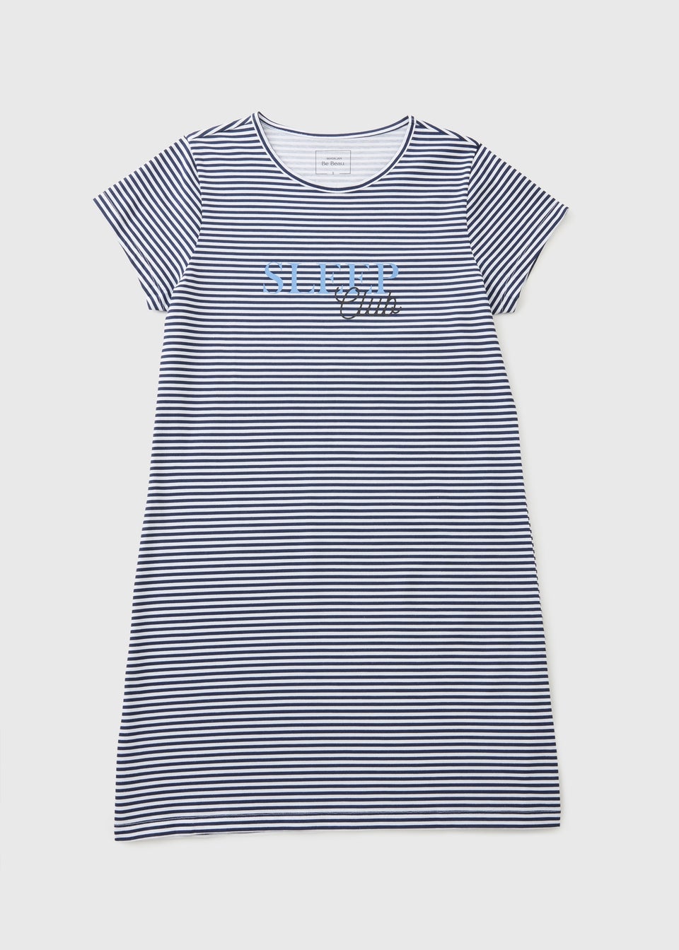 Navy Stripe Sleep Club Nightie