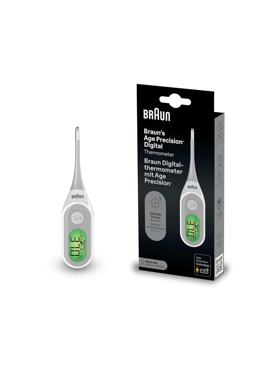 Braun No Touch Thermometer Age Precision