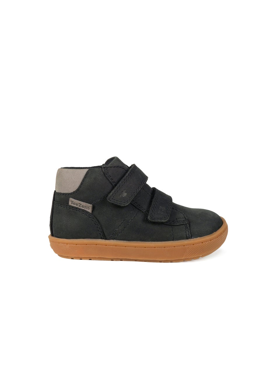 ToeZone Boys Black Grayson Nubuck Rip Tape Boot (Younger 4 - Younger 10)