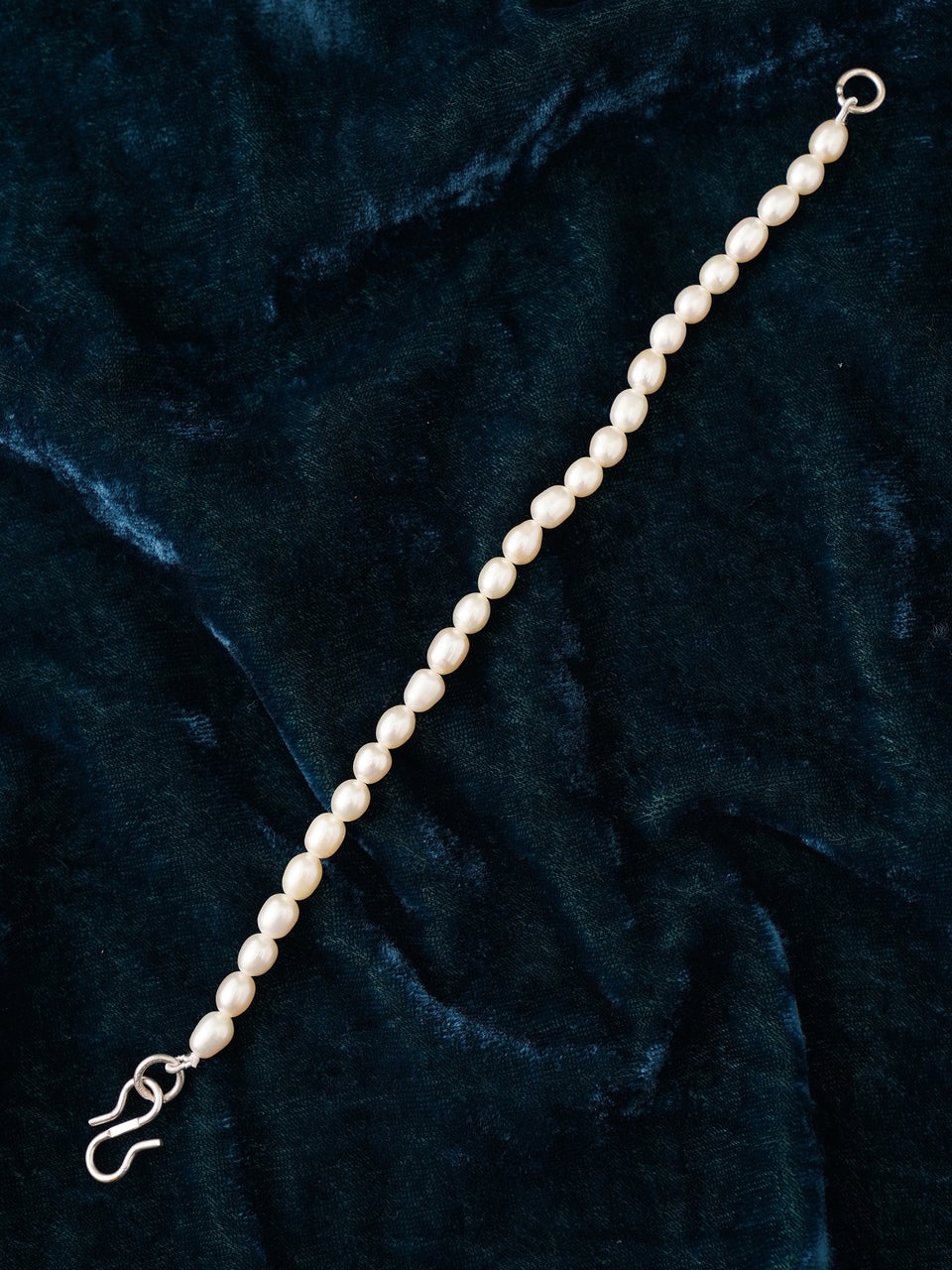 Anagh Jewels Women Ivory Natural Stones Pearls Fashion Bracelet