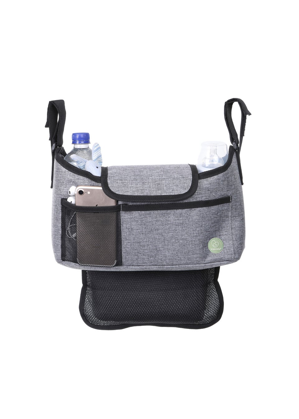 Dreambaby Grey/Black 3-in-1 Stroller Bag Kit