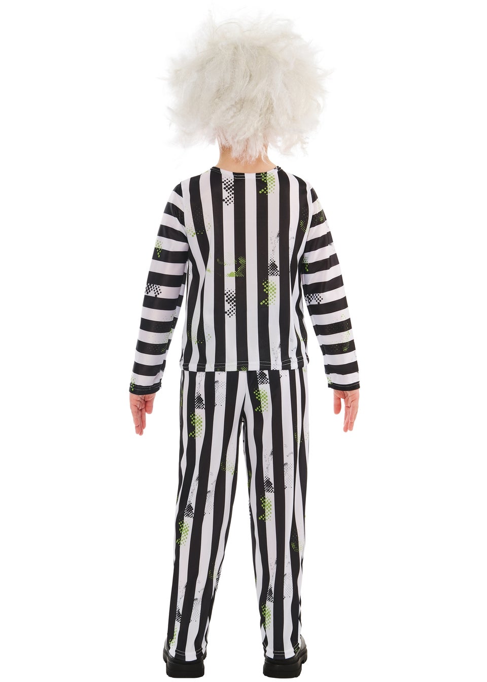 Beetlejuice Kids Costume – Includes Wig (3-10 Yrs)