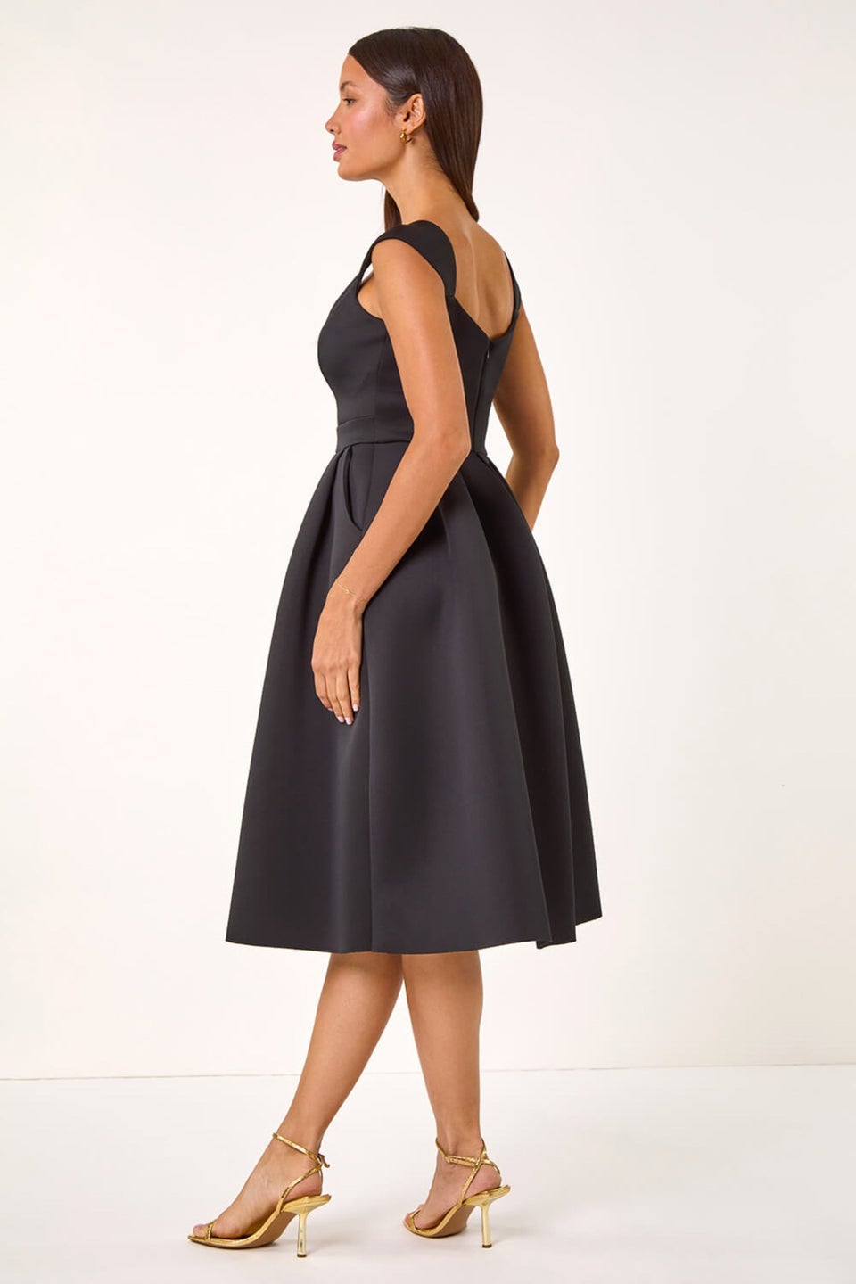 Roman skater dress top